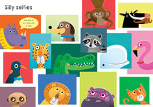 Load image into Gallery viewer, Usborne Little Stickers Funny Hats Paperback Book