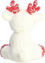 Load image into Gallery viewer, Aurora Plush - Merry Reindeer - 11" White
