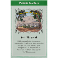 Load image into Gallery viewer, Charleston Tea Garden Green Tea Flavored with Mint 12 Pyramid Tea Bags
