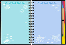 Load image into Gallery viewer, Scratch and Sketch - Coral Reefs: An Art Activity Book