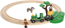 Load image into Gallery viewer, BRIO World Safari Railway Set, Toy Train with Accessories