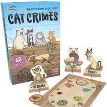 Load image into Gallery viewer, Cat Crimes: Who's to Blame Logic Game