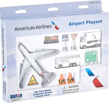 Load image into Gallery viewer, Daron RT1661-1 American Airlines 10pc Playset