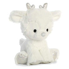 Load image into Gallery viewer, Aurora 8" Reindeer Stuffed Animal Trio: Rose Gold, Sterling Silver and Brown with Drawstring Bag