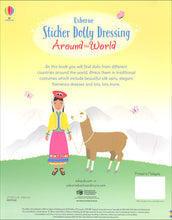 Load image into Gallery viewer, Usborne Sticker Dolly Dressing Around the World Activity Book