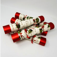 Load image into Gallery viewer, Robin Reed English Holiday Christmas Crackers, Pack of 6 x 12" - Bows and Berries