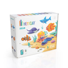 Load image into Gallery viewer, Hey Clay Ocean Creatures - 15 Can Modeling Air-Dry Clay