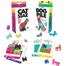 Load image into Gallery viewer, Brainwright Cat Stax The Perrfect Puzzle and Dog Pile The Pup-Packing Puzzles Gift Set (2 Puzzles)
