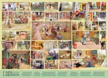 Load image into Gallery viewer, Cobble Hill Carl Larsson Art Collage Puzzle, 1000 Random-Cut Pieces