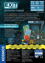 Load image into Gallery viewer, Thames &amp; Kosmos EXIT: The Sunken Treasure Escape Room Game