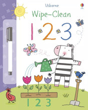 Load image into Gallery viewer, Usborne Wipe-Clean Activity Book: 1-2-3