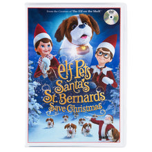 Load image into Gallery viewer, The Elf on the Shelf Elf Pets: St. Bernard Plush and St. Bernards Save Christmas DVD with Joy Bag