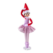 Load image into Gallery viewer, The Elf on the Shelf Magical Standing Power Set of Accessories for Scout Elf: Tiny Tidings Ballerina Tutu and Hipster, with Joy Bag