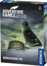 Load image into Gallery viewer, Adventure Games Narrative Board Game Set: The Dungeon, Monochrome Inc, and The Volcanic Island
