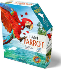 Load image into Gallery viewer, Madd Capp I AM PARROT Animal-Shaped Jigsaw Puzzle, 300 Pieces