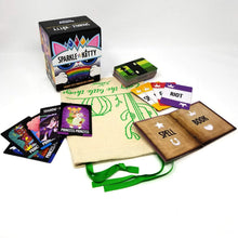 Load image into Gallery viewer, SparkleKitty Nights with Safe Words Expansion Pack, and Drawstring Bag