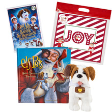 Load image into Gallery viewer, The Elf on the Shelf Elf Pets: St. Bernard Plush and St. Bernards Save Christmas DVD with Joy Bag