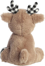 Load image into Gallery viewer, Aurora Plush - Merry Reindeer - 11" Taupe