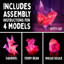 Load image into Gallery viewer, Creatto: Starlight Kitty &amp; Cutie Crew Light-Up Craft Puzzle from Thames &amp; Kosmos