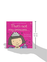 Load image into Gallery viewer, Usborne Touchy-Feely Books That's Not My Princess
