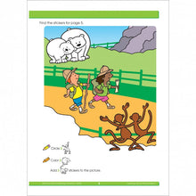 Load image into Gallery viewer, Math Stickers Workbook P-K Ages 4-6