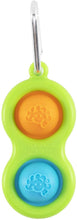 Load image into Gallery viewer, Fat Brain Toys Simpl Dimpl Color - Green - Simpl Dimpl - Simple Dimple - New Bright Colors - Green Mind &amp; Body for Ages 3 and up