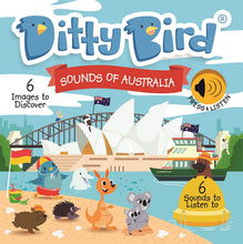 Load image into Gallery viewer, DITTY BIRD Baby Sound Book: Sounds of Australia Musical Book