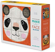 Load image into Gallery viewer, Crocodile Creek - Wild Kingdom Make-A-Face Puzzle Blocks