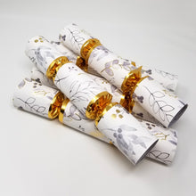 Load image into Gallery viewer, Robin Reed English Holiday Christmas Crackers, Pack of 6 x 12"- Gold Foliage