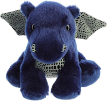 Load image into Gallery viewer, Aurora - Mini Flopsie - 8" Sapphire Dragon