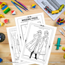 Load image into Gallery viewer, Disney Frozen 2 Anna Carry-Along Plastic Case with Activity Pad and Stickers by Bendon