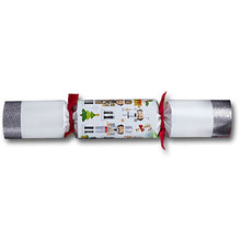 Load image into Gallery viewer, Robin Reed English Holiday Christmas Crackers, Pack of 6 x 12" - Silver Nutcracker