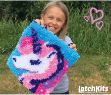 Load image into Gallery viewer, Latchkits Unicorn Latch Hook Kit