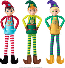 Load image into Gallery viewer, The Elf on the Shelf Elf Mates Three-Pack &amp; Storybook, Chef, Toy Maker, and Cobbler Elves