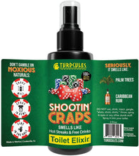 Load image into Gallery viewer, Turdcules Shootin' Craps Toilet Elixir (Toilet Spray)