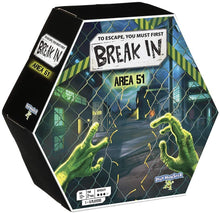 Load image into Gallery viewer, PlayMonster Break In Area 51 - A new cooperative escape-style strategy game - Ages 12+