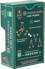 Load image into Gallery viewer, Bepuzzled 1407 Hanayama Level 6 Cast Puzzle, Trinity