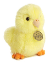Load image into Gallery viewer, Aurora World Miyoni Easter Set 7" Angora White Bunny, Yellow Chick &amp; Drawstring Bag
