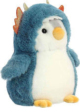 Load image into Gallery viewer, Aurora PomPom Penguin Holiday Bundle: PomPom Santa, Dragon and Unicorn, with Drawstring Bag