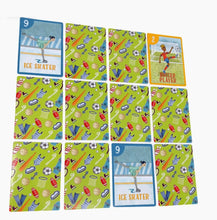 Load image into Gallery viewer, Upbounders® Popular Sports - Go Fish! Playing Cards