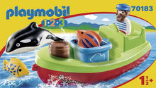 Load image into Gallery viewer, Playmobil Fisherman with Boat