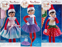 Load image into Gallery viewer, The Elf on the Shelf Claus Couture Party Dresses: Sugar Plum, Pastel Princess, Glitz Gold Dress