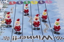 Load image into Gallery viewer, Robin Reed Racing Santa Jingle Bells Christmas Crackers, Set of 6 (13")