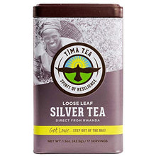 Load image into Gallery viewer, Tima Tea Organic Fair Trade Loose Leaf Silver Tea 1.5 oz.