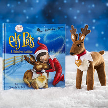 Load image into Gallery viewer, The Elf on the Shelf Elf Pets Traditions Complete Set: Saint Bernard, Arctic Fox, Reindeer &amp; Joy Bag