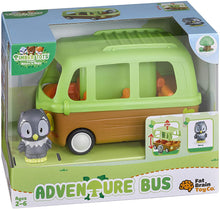 Load image into Gallery viewer, Fat Brain Toys Timber Tots Adventure Bus Interactive Play for Ages 2 and up