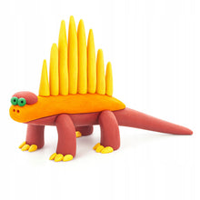 Load image into Gallery viewer, Hey Clay Set of 2: All New Mega Dinos and Farm Birds, with Drawstring Bag