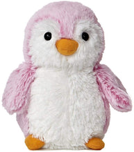 Load image into Gallery viewer, Aurora Pompom Mini Penguin Plush - Set of 4: Pink, Blue, Violet &amp; Grey, 6"