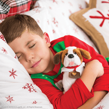 Load image into Gallery viewer, The Elf on the Shelf Elf Pets: A St Bernard Pet with Plushee Mini-Pal and Exclusive Joy Travel Bag