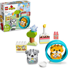 Load image into Gallery viewer, LEGO DUPLO My First Puppy &amp; Kitten Building Toy with Sounds